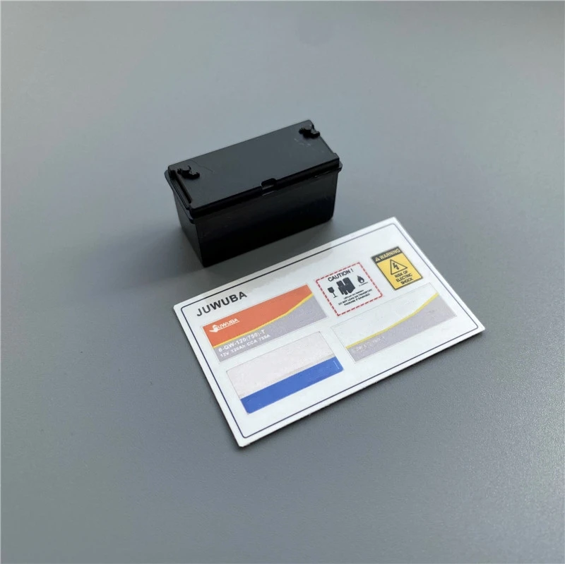 Simulation Upgrade Accessory Battery Box For 1/14 Tamiya RC 770s Scania Man Benz Volvo Rc Trailer Tipper Diy Tractor Truck Parts - Image 7