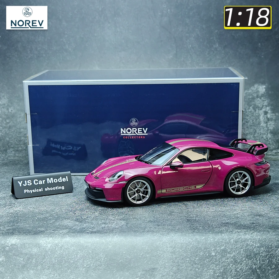 NOREV 1:18 scale New Porsche 911 992 GT3 2021 car model Sports car Metal car model Static display Holiday gift collection - Image 5