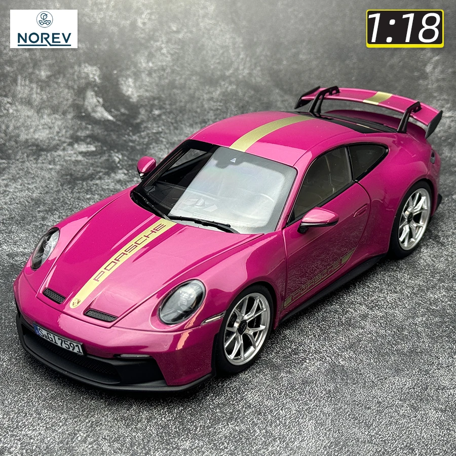 NOREV 1:18 scale New Porsche 911 992 GT3 2021 car model Sports car Metal car model Static display Holiday gift collection - Image 7