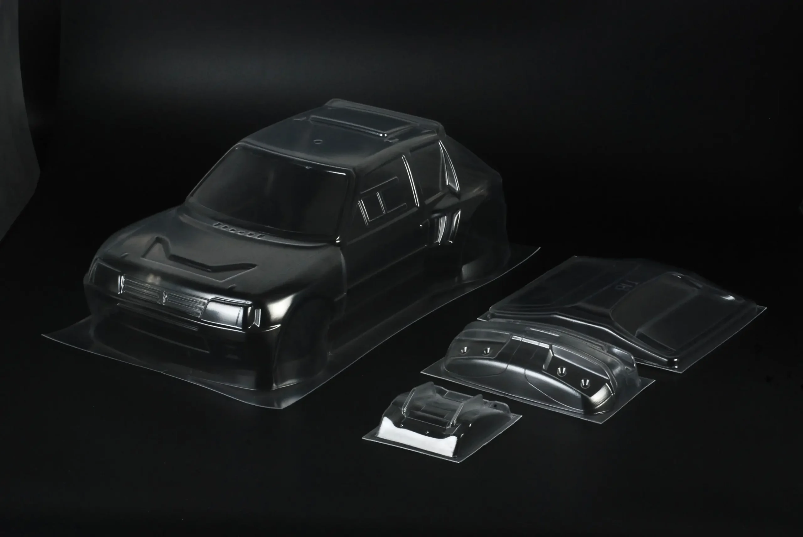 RC 205 Turbo 16 T16 WRC 1/10 Rally RC PC body shell lampshade 190mm width Transparent body shell RC hsp Tamiya XV-01 LC PTG - Image 2