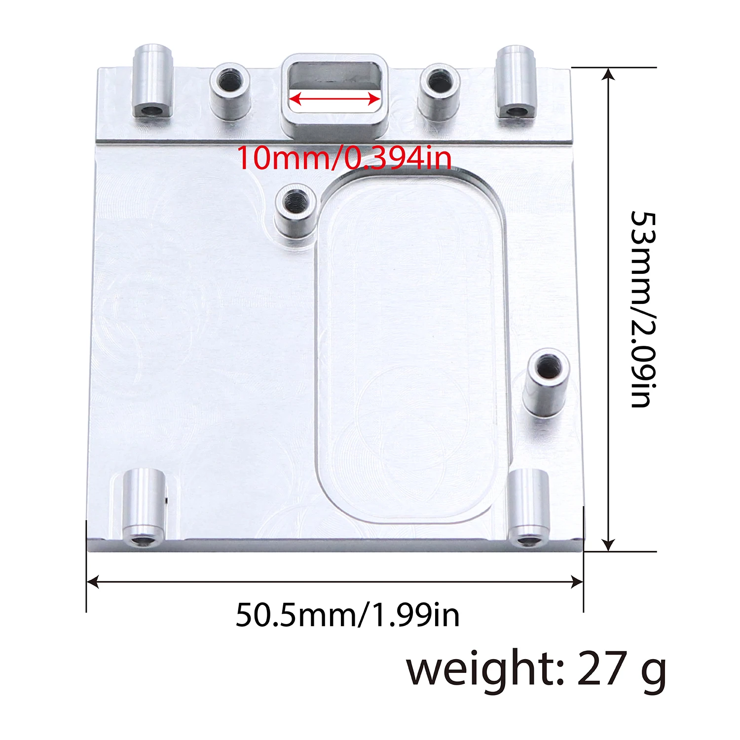 New MN99S MN82 MN168 MN78 Metal Motor Fixed Seat Base Motor Mount For 1/12 RC Car MN98 MN99S 2nd Generation Upgrade Accessories - Image 5