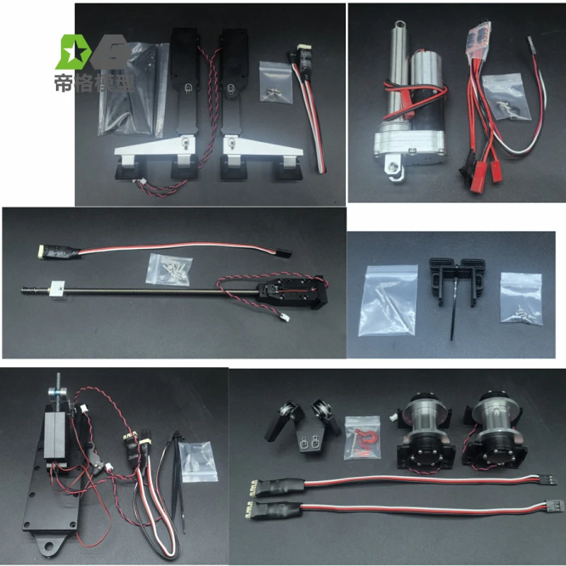 Tow Truck Modification Accessories for 1/14 Tamiya RC Truck Car 56362 Volvo FH16 750 DIY Remote Control Toy Upgrade Parts - Image 8