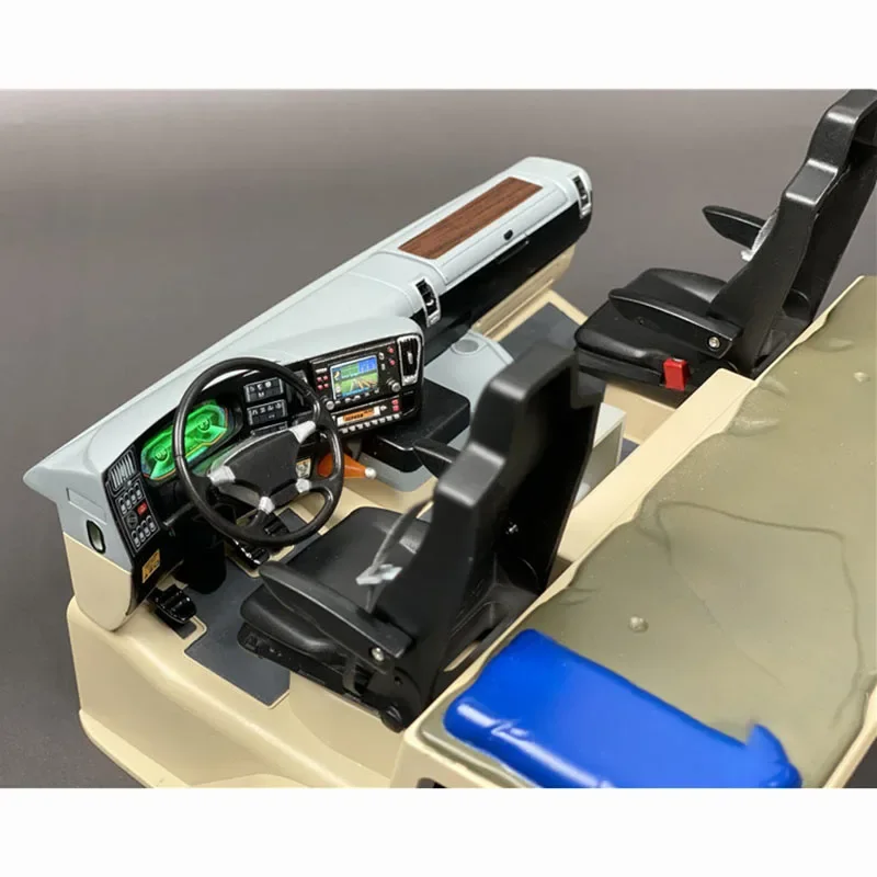 1:14th Scale Plastic LED Interior  Center Console for  Hercules RC Truck SCANIA R730 R620 R470 - Image 5