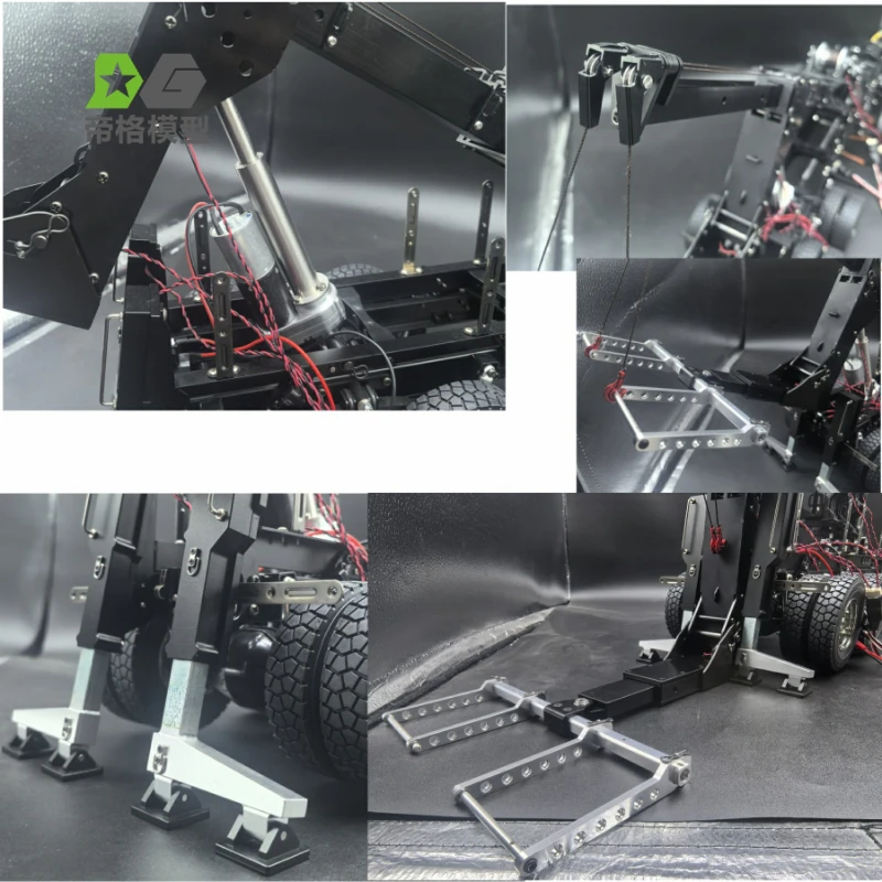 Tow Truck Modification Accessories for 1/14 Tamiya RC Truck Car 56362 Volvo FH16 750 DIY Remote Control Toy Upgrade Parts - Image 6