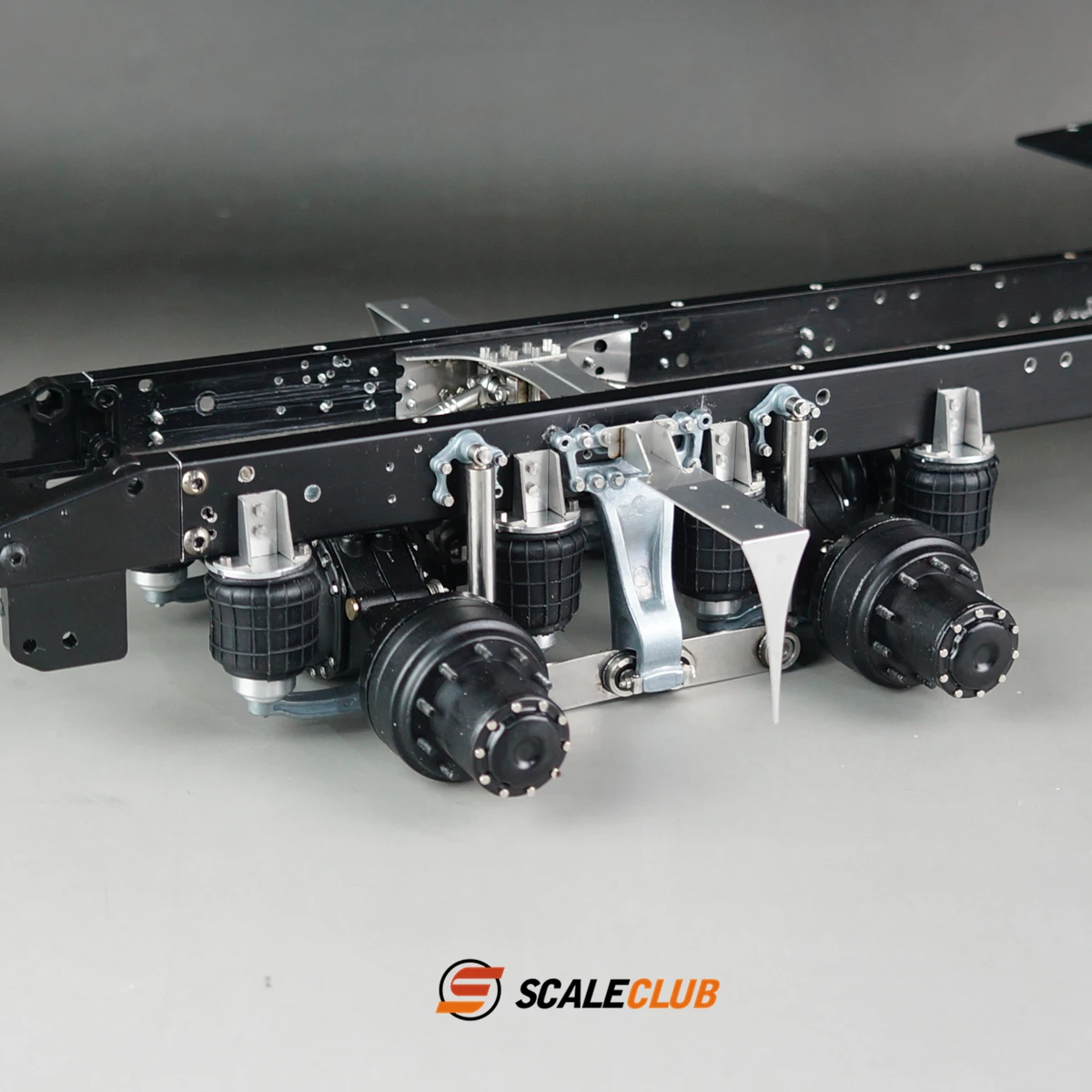 Scaleclub1/14 Truck Single Bracket 8 Airbag Rear Suspension System Suitable For Tamiya Lesu For Scania Man Volvo Car Parts - Image 2