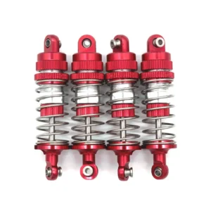 [Orange] MJX 1/14 14301 14302 14303 RC Car Metal Steering Cup Upper Lower Swing Arm Set Shock Tower Bracket Body Post Upgrade Parts