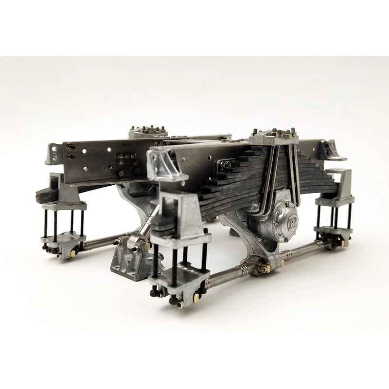 1 Set Metal Rear Suspension for 1/14 Tamiya Domestic RC Dump Truck Diy Parts