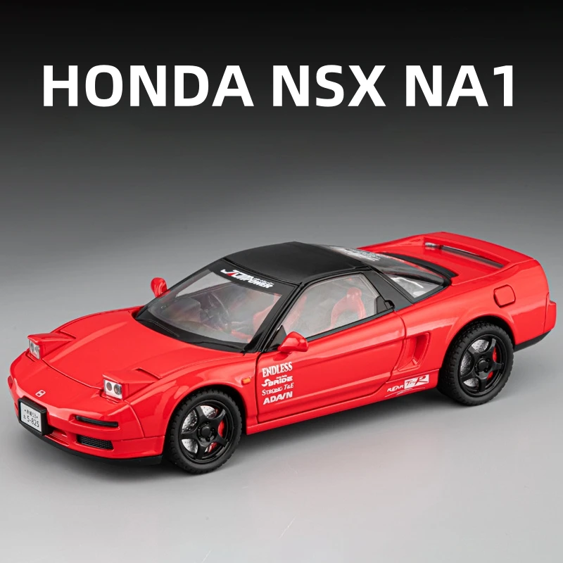 1:24 HONDA Acura NSX MK1 NA1 Alloy Sports Car Model Diecast Metal Classic Racing Car Vehicle Model Sound and Light Kids Toy Gift - Image 10