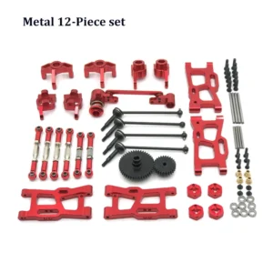 [124016-YC-R-291] Wltoys 124016 124018 Model Remote Control Car Metal Modify Upgrade Accessories Rear Bumper Brushless Motor Car Accessories