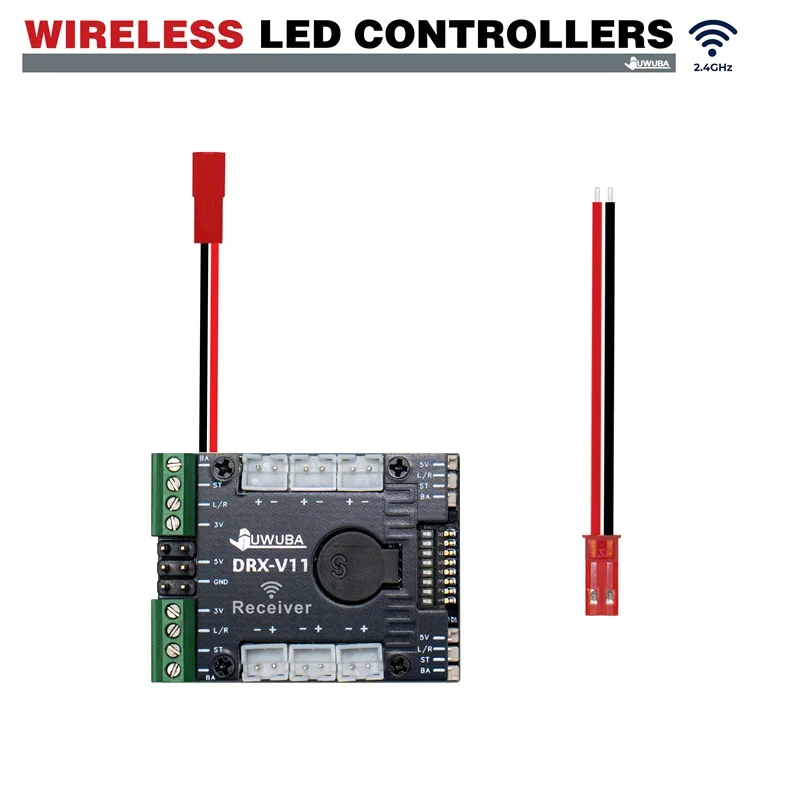 JUWUBA Trailer Wireless Control Lighting Transmitter Receiver for 1/14  Tamiya RC Truck 770S  VOLVO  MAN RC Crawler Car - Image 4