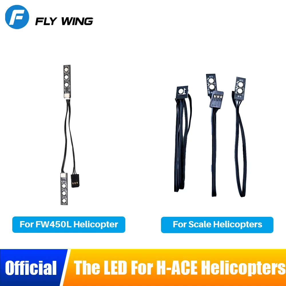 FLYWING ACE flight control RC Helicopter body LED light board for FW450L V3 and Scale helicopters
