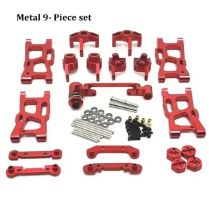 [124016-YC-R-722] Wltoys 124016 124018 Model Remote Control Car Metal Modify Upgrade Accessories Rear Bumper Brushless Motor Car Accessories