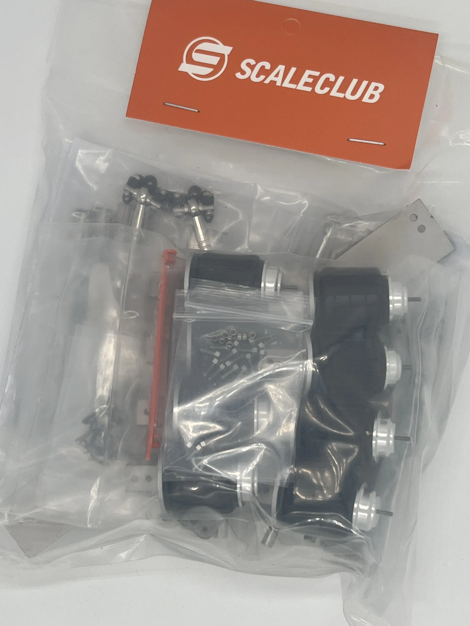 Scaleclub1/14 Truck Single Bracket 8 Airbag Rear Suspension System Suitable For Tamiya Lesu For Scania Man Volvo Car Parts - Image 5