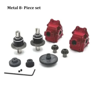 [124016-YC-R-720] Wltoys 124016 124018 Model Remote Control Car Metal Modify Upgrade Accessories Rear Bumper Brushless Motor Car Accessories