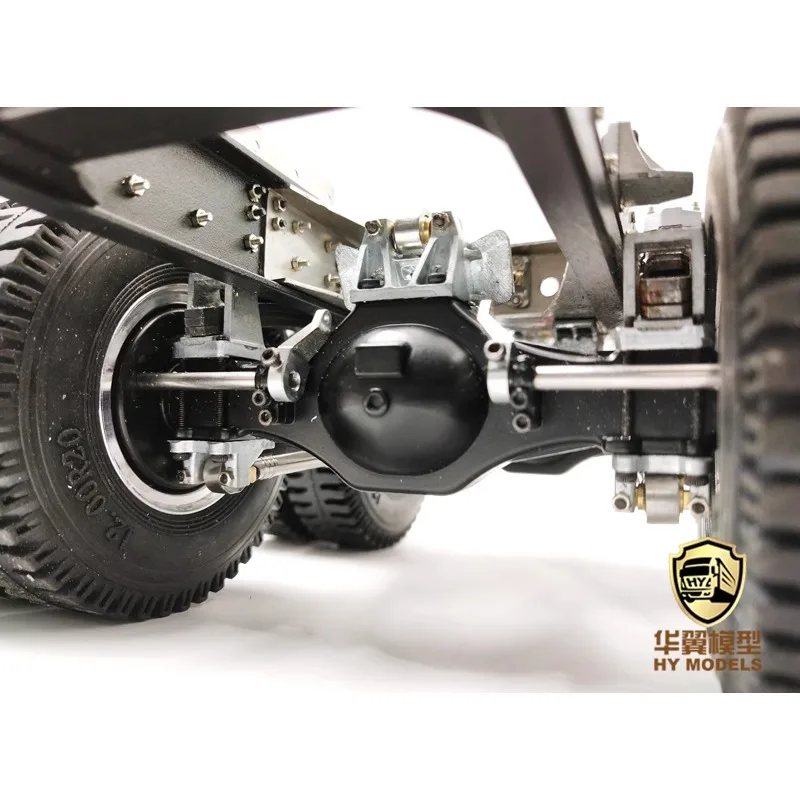 1 Set Metal Rear Suspension for 1/14 Tamiya Domestic RC Dump Truck Diy Parts - Image 4