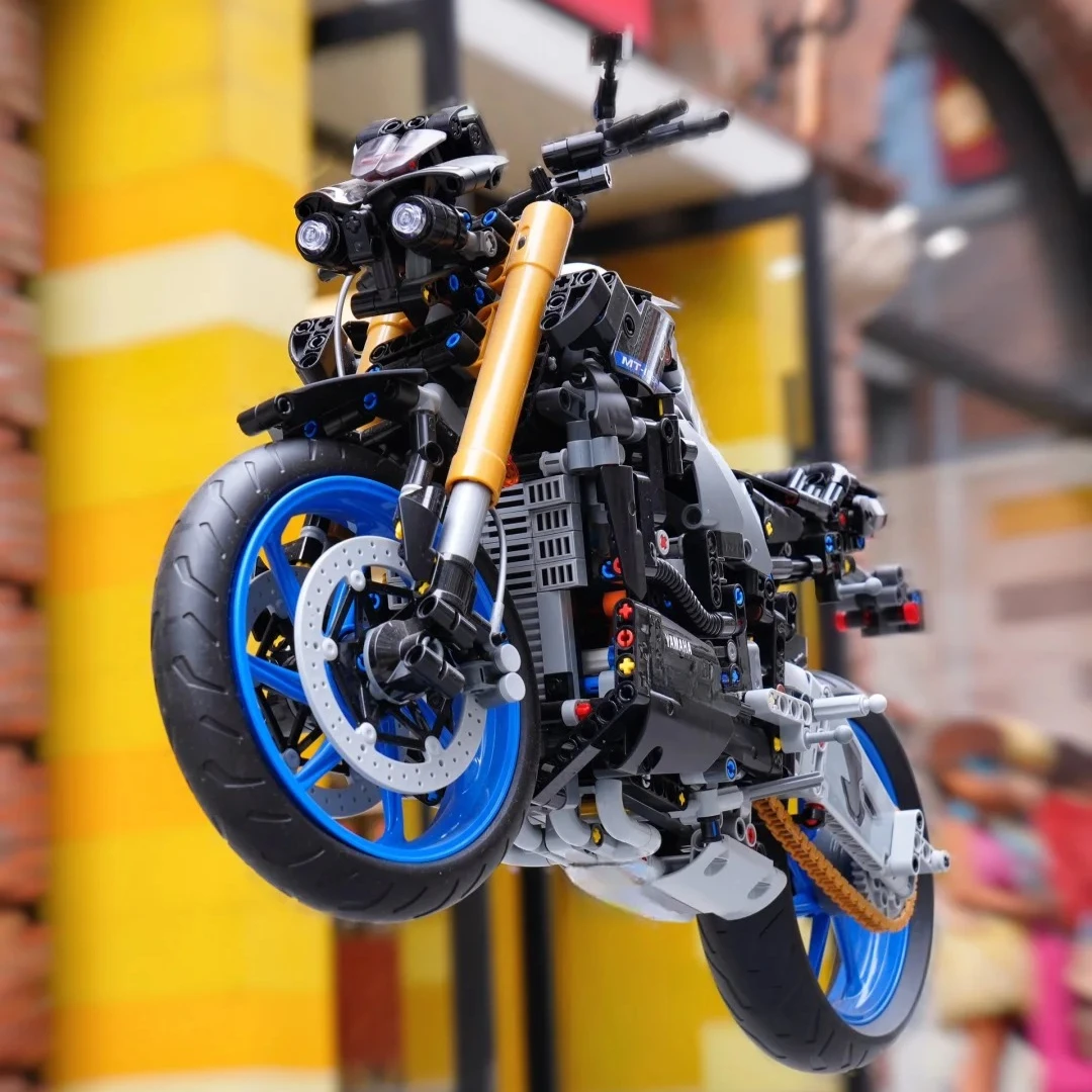 42159: Technical MT-10 SP Motorcycle Model Building Blocks Advanced Building Set For Adults Bricks Toys Gifts Vehicles 1478pcs - Image 5