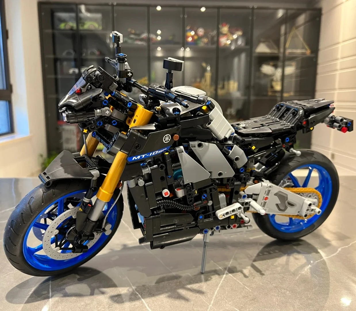 42159: Technical MT-10 SP Motorcycle Model Building Blocks Advanced Building Set For Adults Bricks Toys Gifts Vehicles 1478pcs