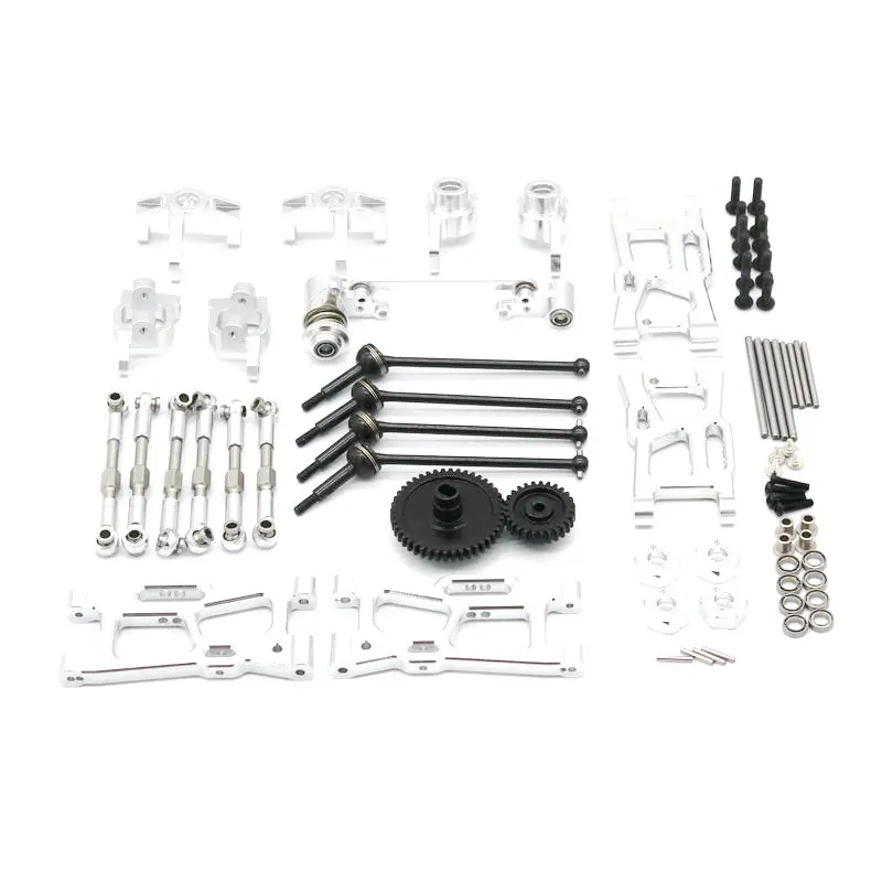 Wltoys 144001 124016 124017 124019 124018 RC Remote-Controlled Car 4MD General Purpose Metal Upgrade Accessories Fragile Set - Image 2