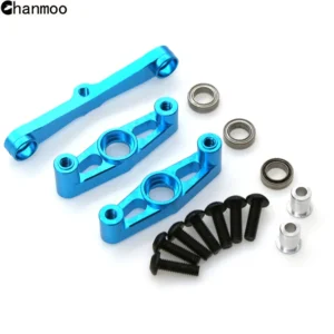 [steering group] TT-02 Modification Accessory Kit Metal Swing Arm Steering Cup CVD Bumper Motor Base for 1/10 RC Car Tamiya TT02 Upgrade Parts