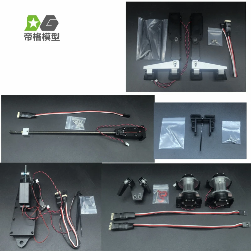 Tow Truck Modification Accessories for 1/14 Tamiya RC Truck Car 56362 Volvo FH16 750 DIY Remote Control Toy Upgrade Parts - Image 7