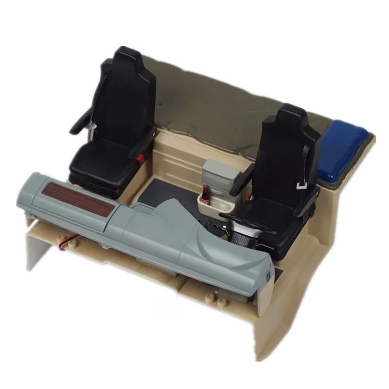 1:14th Scale Plastic LED Interior  Center Console for  Hercules RC Truck SCANIA R730 R620 R470 - Image 6