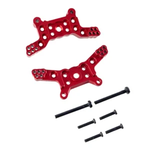 [Shock-absorbing seat] MJX Hyper Go 14210 14209 H14BM RC Car Metal Steering Cup Upper Lower Swing Arm Set Shock Tower Bracket Body Post Upgrade Parts