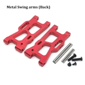 [124016-YC-R-260] Wltoys 124016 124018 Model Remote Control Car Metal Modify Upgrade Accessories Rear Bumper Brushless Motor Car Accessories