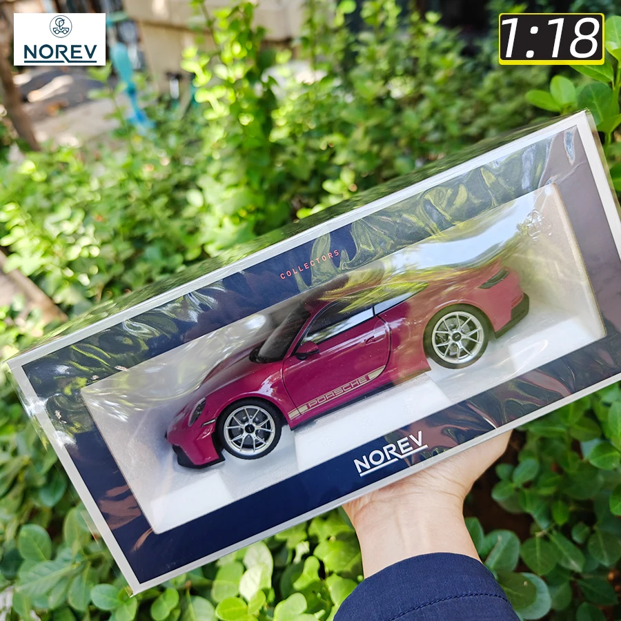 NOREV 1:18 scale New Porsche 911 992 GT3 2021 car model Sports car Metal car model Static display Holiday gift collection - Image 6