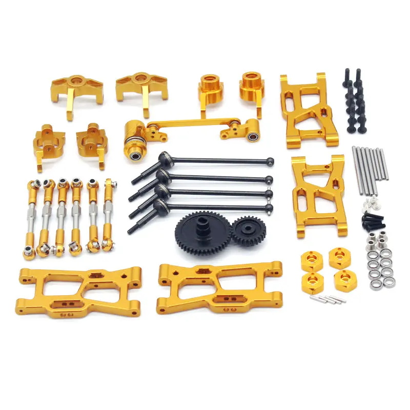Wltoys 144001 124016 124017 124019 124018 RC Remote-Controlled Car 4MD General Purpose Metal Upgrade Accessories Fragile Set - Image 8