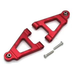 [Light Grey] MJX 1/14 14301 14302 14303 RC Car Metal Steering Cup Upper Lower Swing Arm Set Shock Tower Bracket Body Post Upgrade Parts