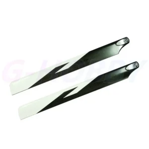[one pair] 325mm Carbon Fiber Blade For T-rex450 Gaui KDS Agile Alzrc SAB450 XLPower RC Helicopter