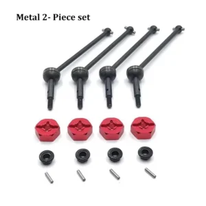 [124016-YC-R-346] Wltoys 124016 124018 Model Remote Control Car Metal Modify Upgrade Accessories Rear Bumper Brushless Motor Car Accessories