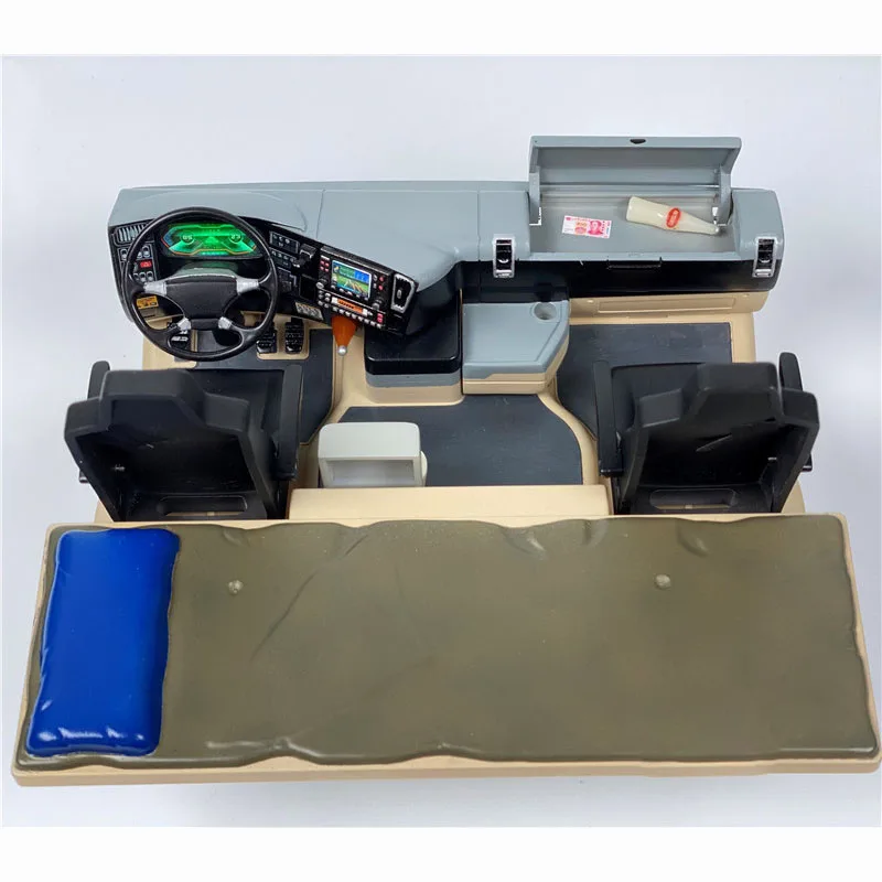 1:14th Scale Plastic LED Interior  Center Console for  Hercules RC Truck SCANIA R730 R620 R470 - Image 4