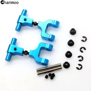 [rear upper A arm] TT-02 Modification Accessory Kit Metal Swing Arm Steering Cup CVD Bumper Motor Base for 1/10 RC Car Tamiya TT02 Upgrade Parts