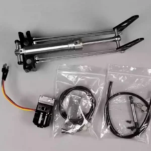 [1 set] Metal Central Lift Cylinder Micro Hydraulic for 1/14 Tamiya RC Truck Dump Truck SCANIA MAN VOLVO BENZ TGX LESU Diy Upgrade Parts