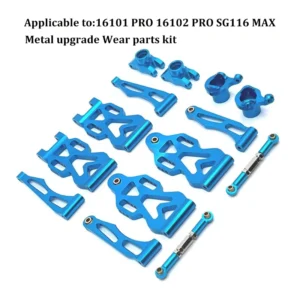 [SCY-764-bL] 16101 PRO 16102 PRO SG116 MAX PRO RC Car 1:16 Blue Upgraded Metal Spare Parts Model 4WD/ Original Spare Parts Drive Shaft Gear