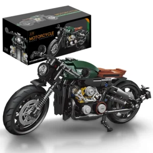 With-original-box: Classic 1:8 Super Motorbike Building Bricks Sets City Racer Motorcycle Technical Blocks Toys Gifts for Kids Boys Adult 600+pcs