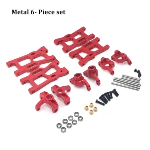 [124016-YC-R-254] Wltoys 124016 124018 Model Remote Control Car Metal Modify Upgrade Accessories Rear Bumper Brushless Motor Car Accessories