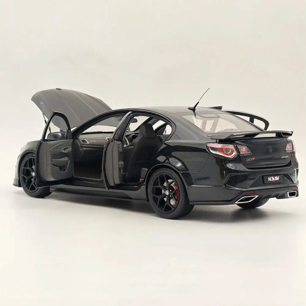 HSV-GTSR-W1: 1/18 Scale For HSV GTSR W1 PHANTOM Black B182817E Diecast Models Car Limited Collection Auto Toys Gift Used - Image 4