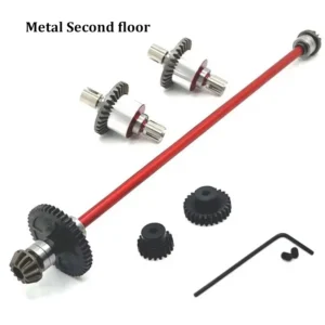 [124016-YC-R-778] Wltoys 124016 124018 Model Remote Control Car Metal Modify Upgrade Accessories Rear Bumper Brushless Motor Car Accessories