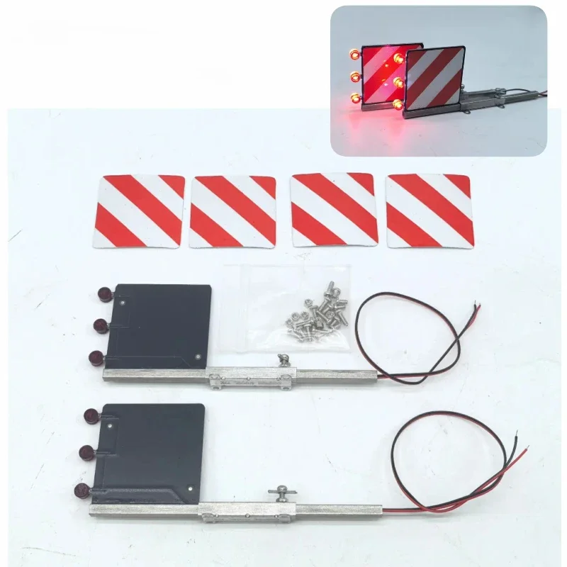 For 1/14 Tamiya RC Truck Car Scania Volvo Benz diy Parts Toys Show Wide Card Drag Light - Image 7