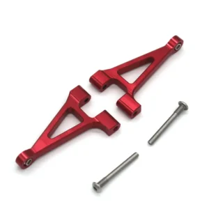 [Blue] MJX 1/14 14301 14302 14303 RC Car Metal Steering Cup Upper Lower Swing Arm Set Shock Tower Bracket Body Post Upgrade Parts