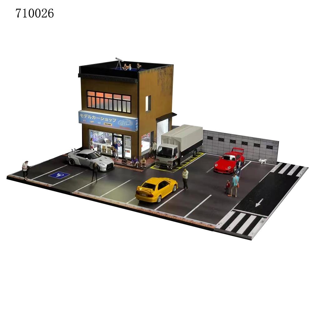 1-64-G-FANS-Car-Garage-Diorama-Model-With-LED-Lights-Parking-Lots-City-DIY-Model.jpg