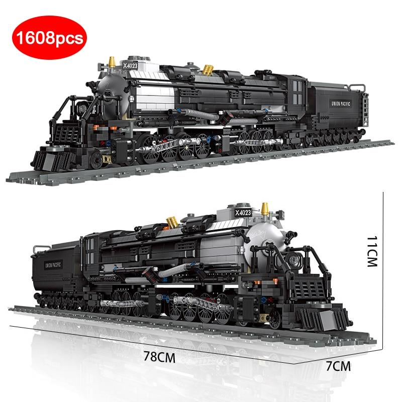 技術的な蒸気機関車 ユニオン パシフィック ビッグボーイ モデル ビルディング ブロック
