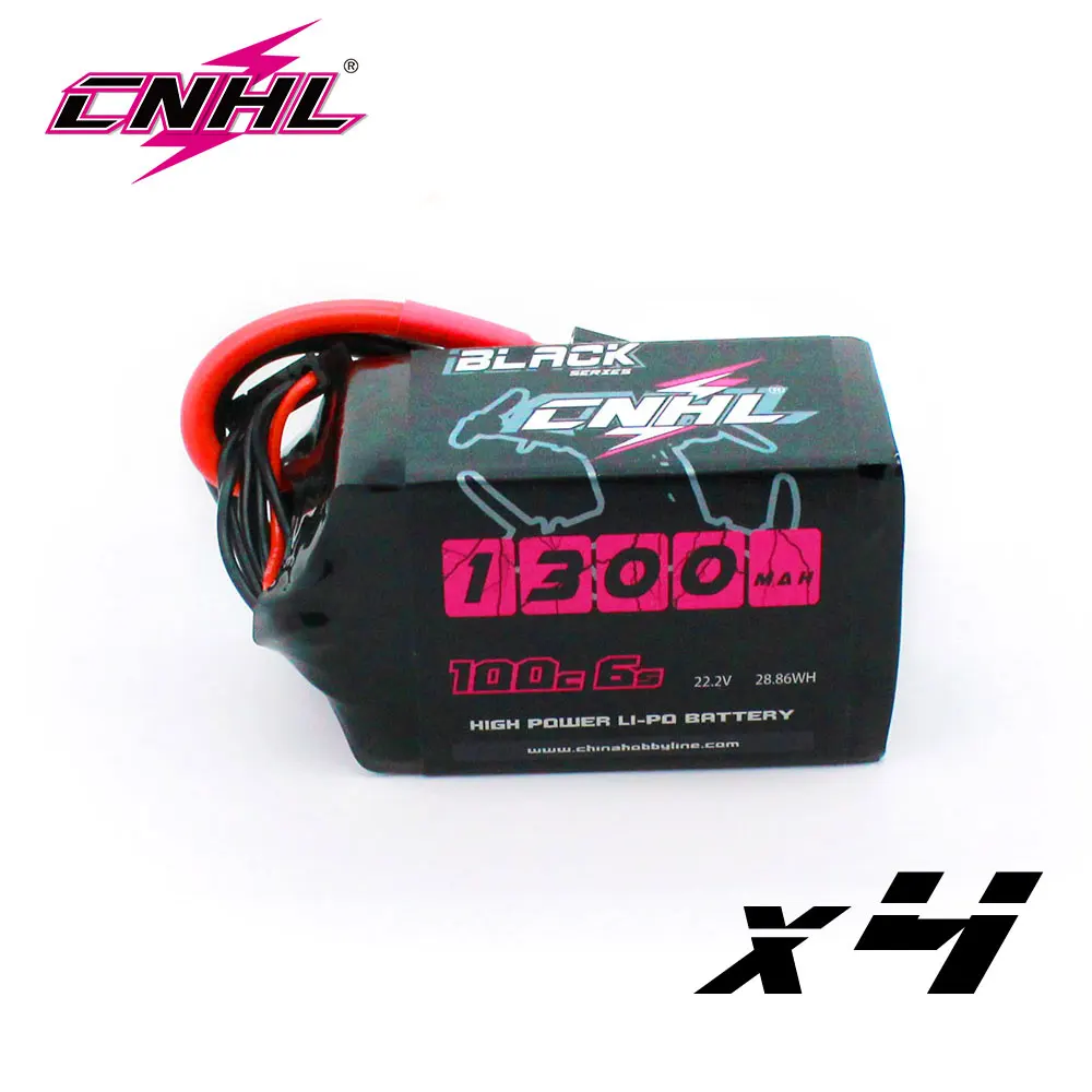 4PCS-CNHL-4S-6S-14-8V-22-2V-Lipo-Battery-1300mAh-1500mAh-100C-With-XT60-Plug-2.webp