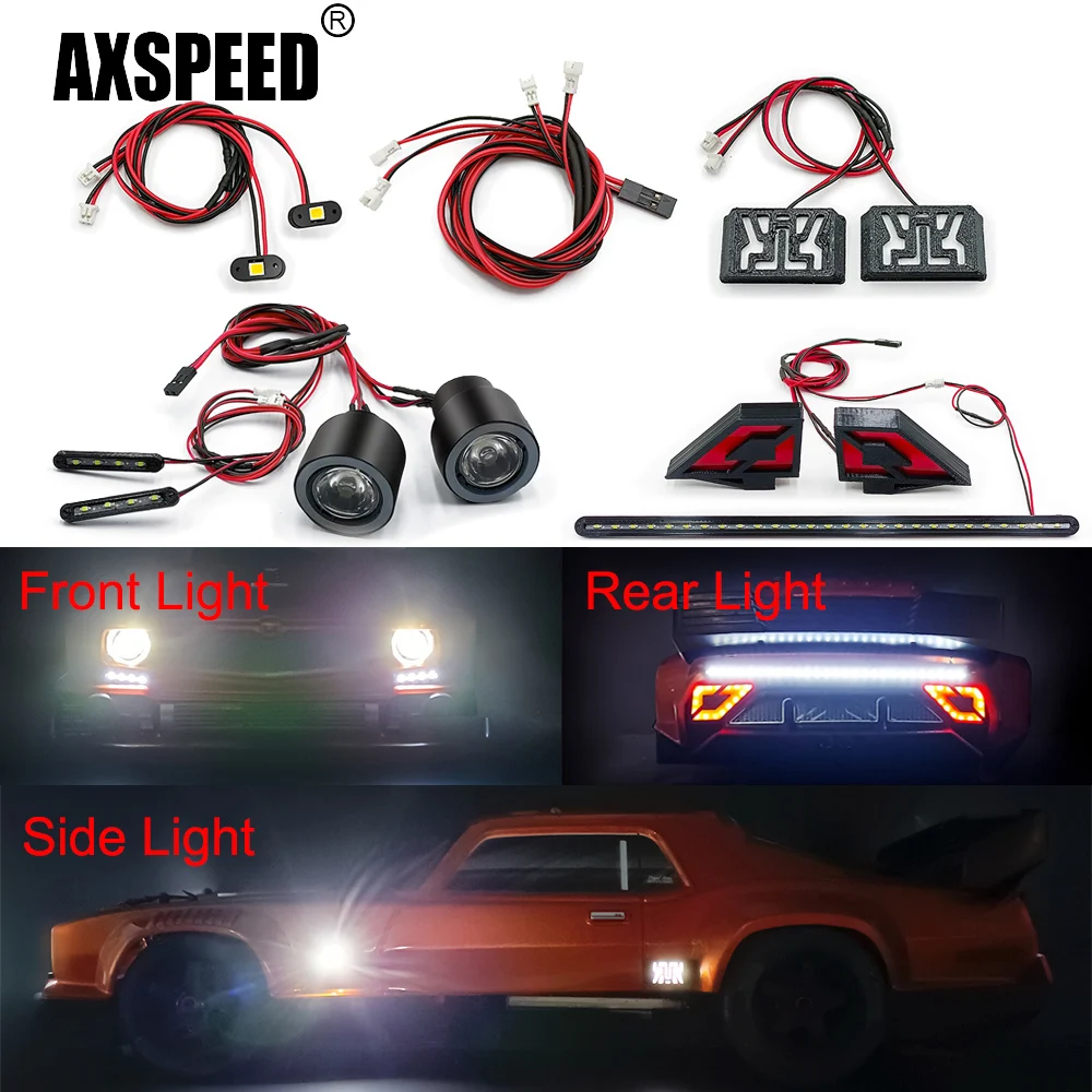 AXSPEED-Simulation-Headlight-Taillight-Side-LED-Light-Group-for-1-7-Felony-6S-Street-Bash-All.webp