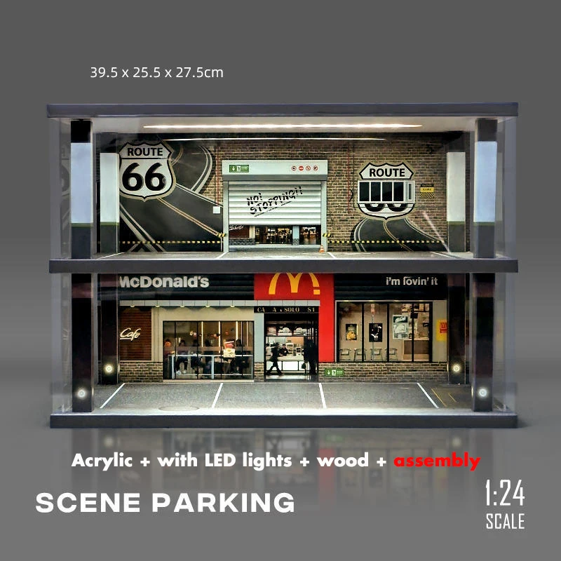Diorama-1-24-Diecast-Car-Garage-Wood-Display-Case-With-Light-2-Layer-Storage-Parking-Lots.webp
