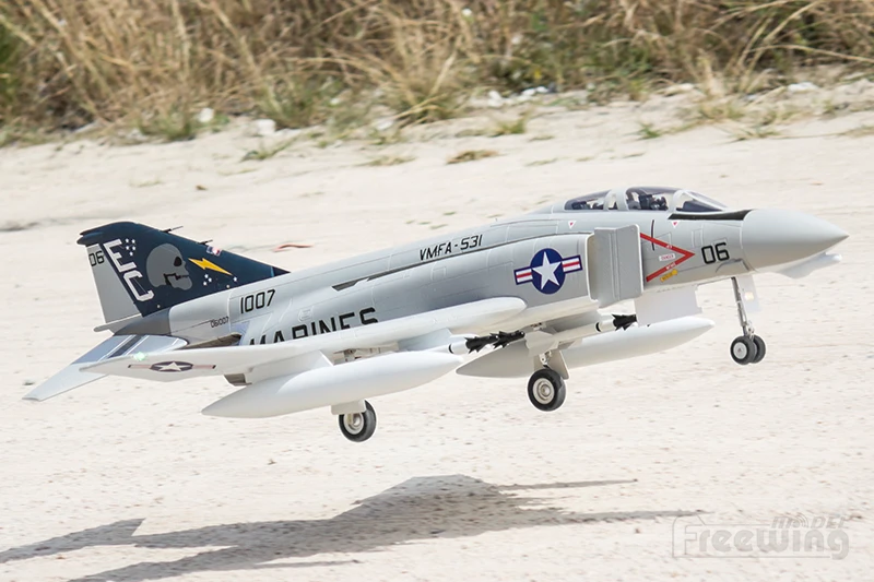Electric-Radio-Control-Freewing-F-4-90mm-RC-EDF-Jet-Model-Outdoor-Toy-KIT-With-Servos.webp