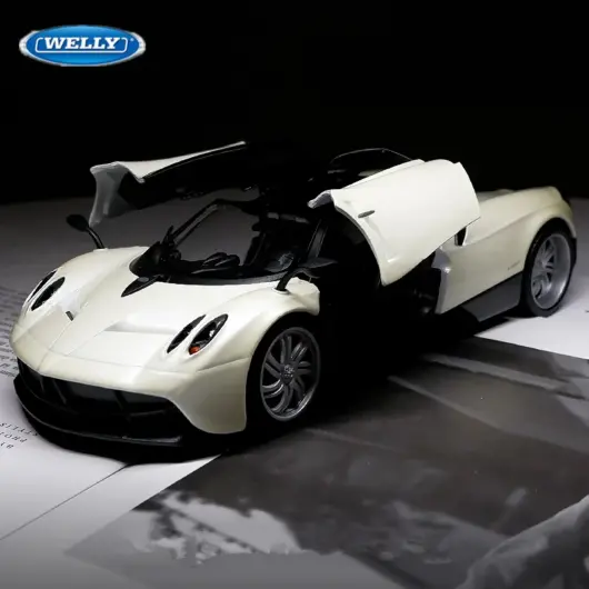 Welly 1:24 パガーニ Huayra 合金 スポーツ車模型ダイキャスト メタル レーシングコレクションシミュレーション