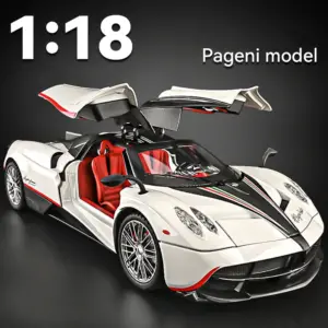 新しい 1:18 パガーニ ウアイラ ディナスティア スーパーカー 合金 ダイキャスト & 金属車模型音と光のコレクション
